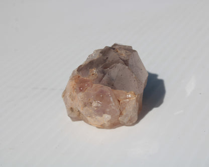 White silver mountain Quartz crystal point 53g Rocks and Things