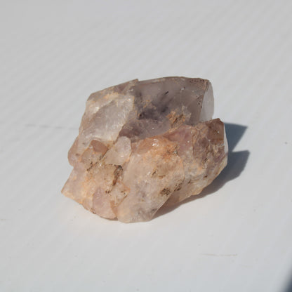 White silver mountain Quartz crystal point 53g Rocks and Things