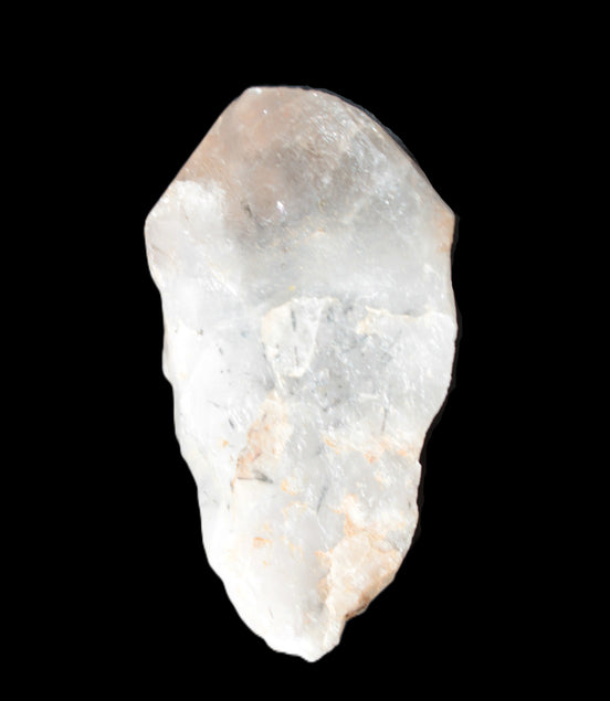 White Silver Mountain Quartz crystal 61mm 56.9g in sunlight