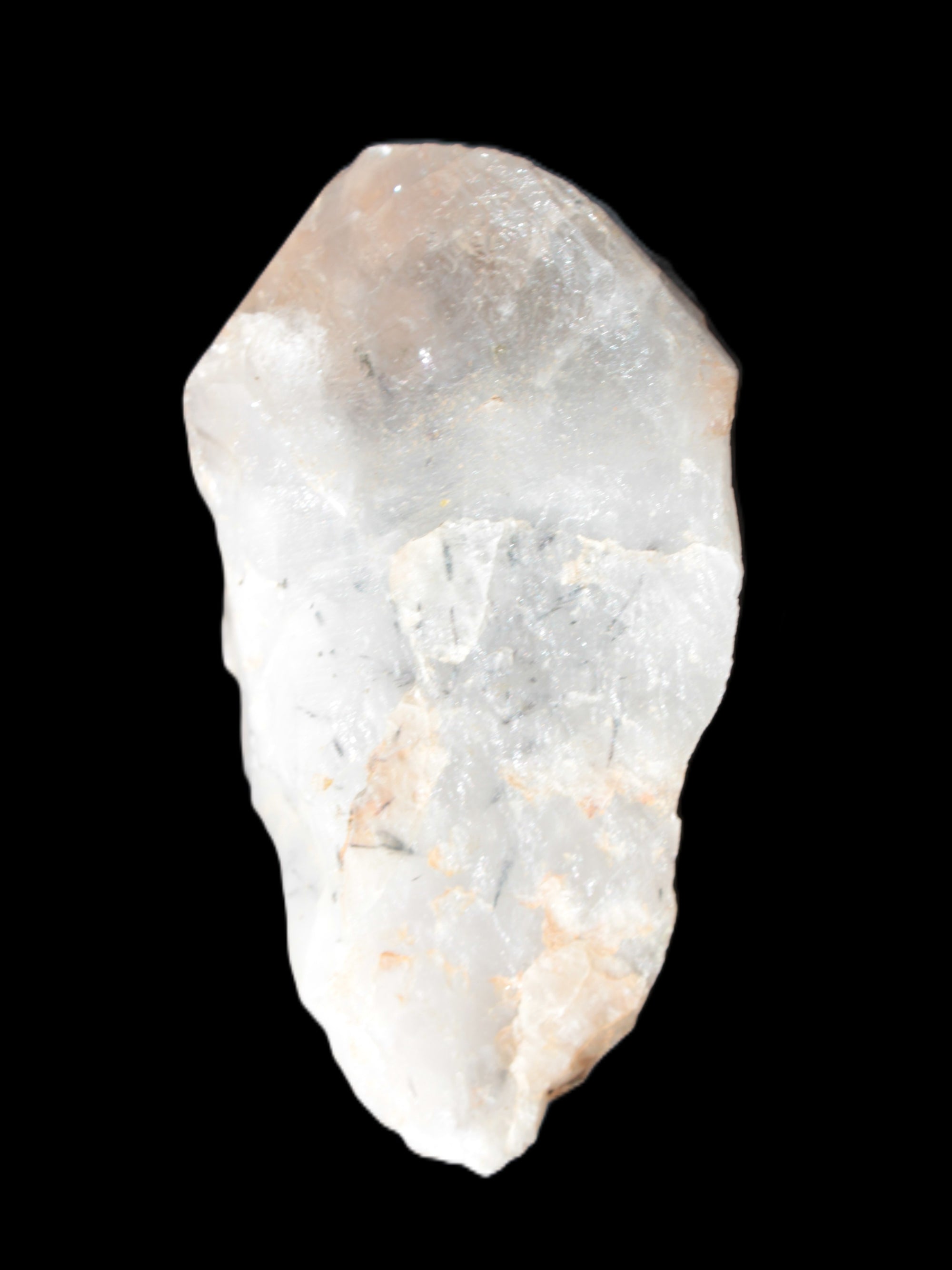 White Silver Mountain Quartz crystal 61mm 56.9g in sunlight