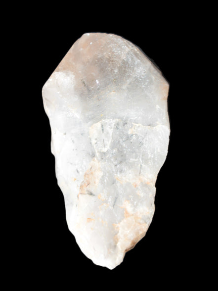 White Silver Mountain Quartz crystal 61mm 56.9g in sunlight