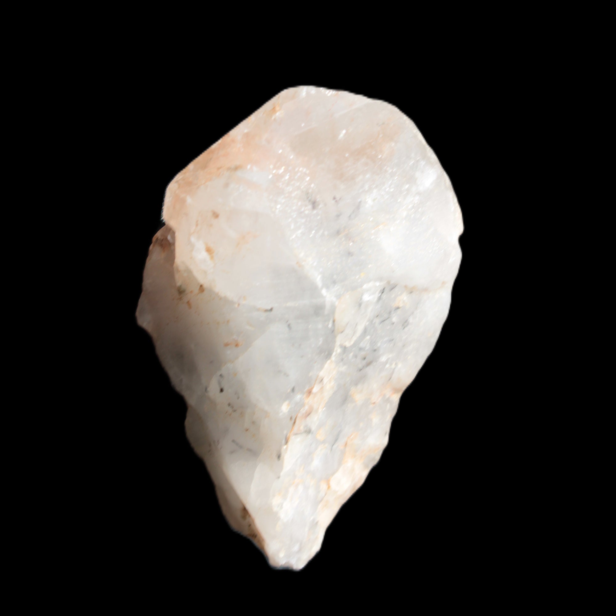 White Silver Mountain Quartz crystal 61mm 56.9g in sunlight