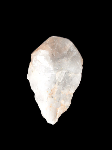 White Silver Mountain Quartz crystal 61mm 56.9g in sunlight