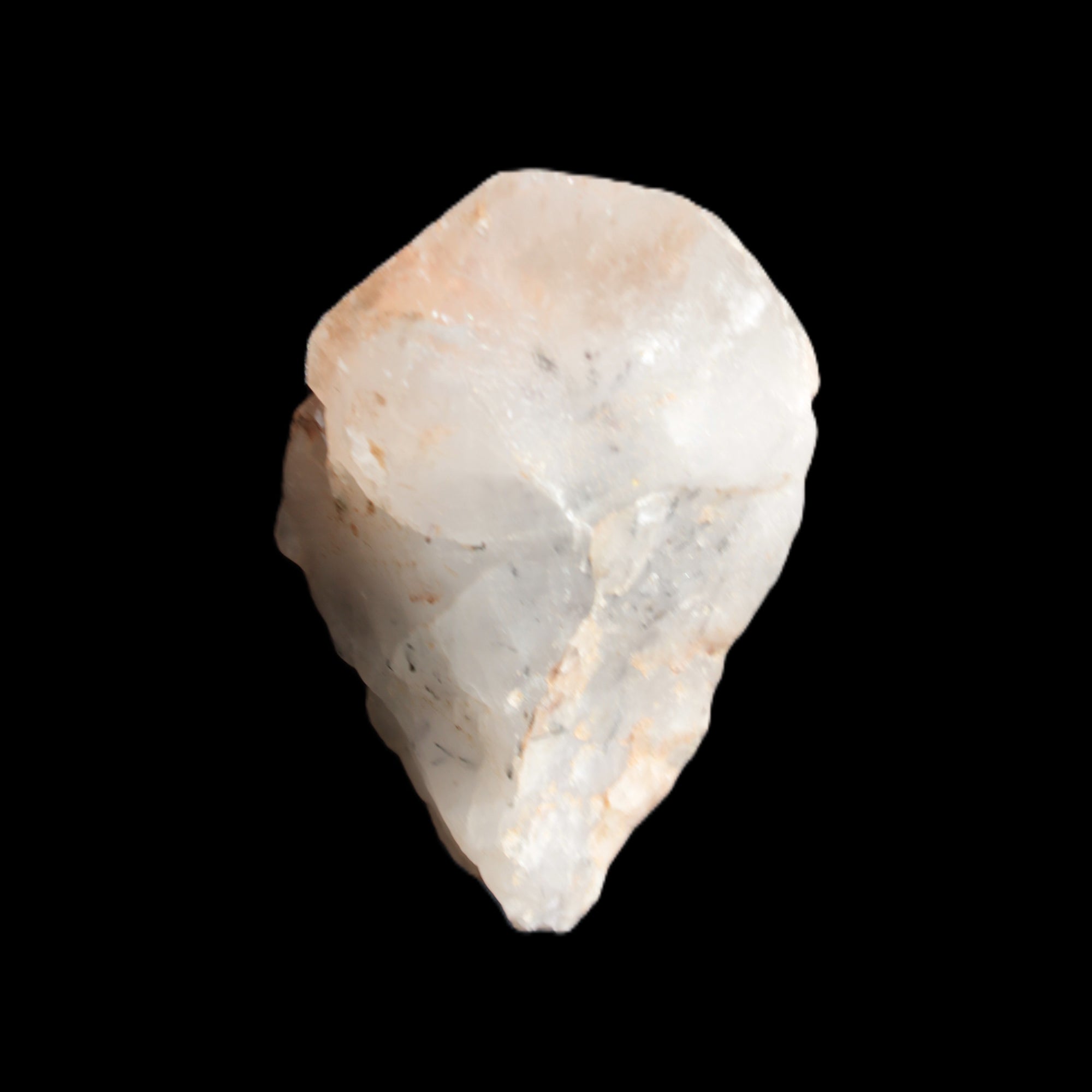 White Silver Mountain Quartz crystal 61mm 56.9g in sunlight