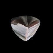 Obsidian heart carved 42g in sunlight - Rocks and Things Store