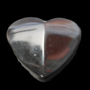Obsidian heart carved 42g in sunlight - Rocks and Things Store