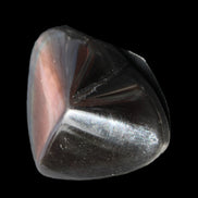 Obsidian heart carved 42g in sunlight - Rocks and Things Store