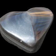 Obsidian rainbow heart hand-carved 80g Rocks and Things