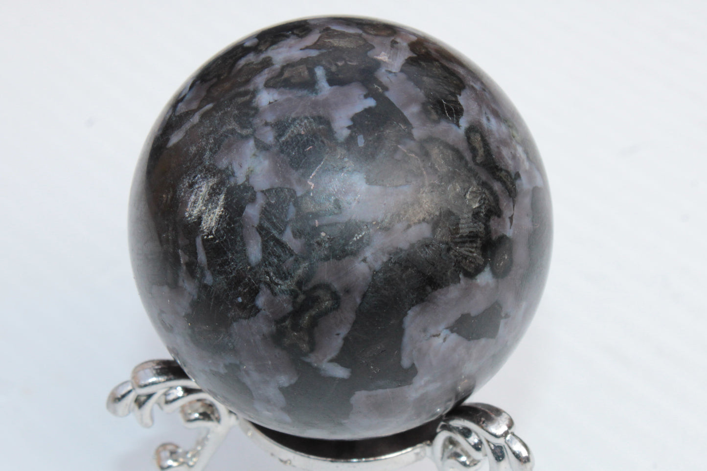 Indigo Gabbro sphere 47mm 184g Rocks and Things