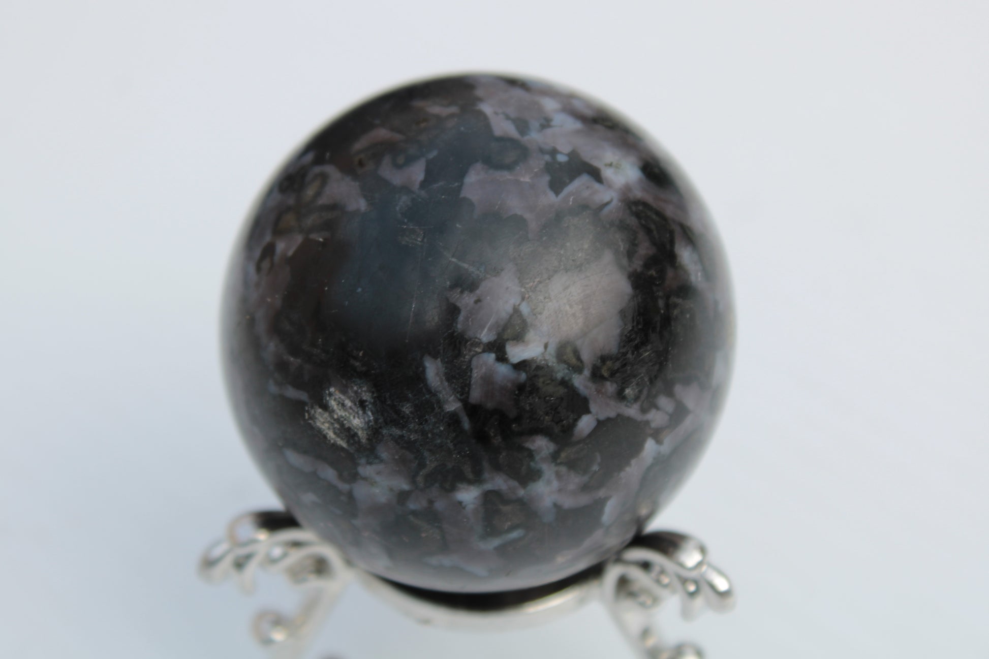 Indigo Gabbro sphere 47mm 184g Rocks and Things