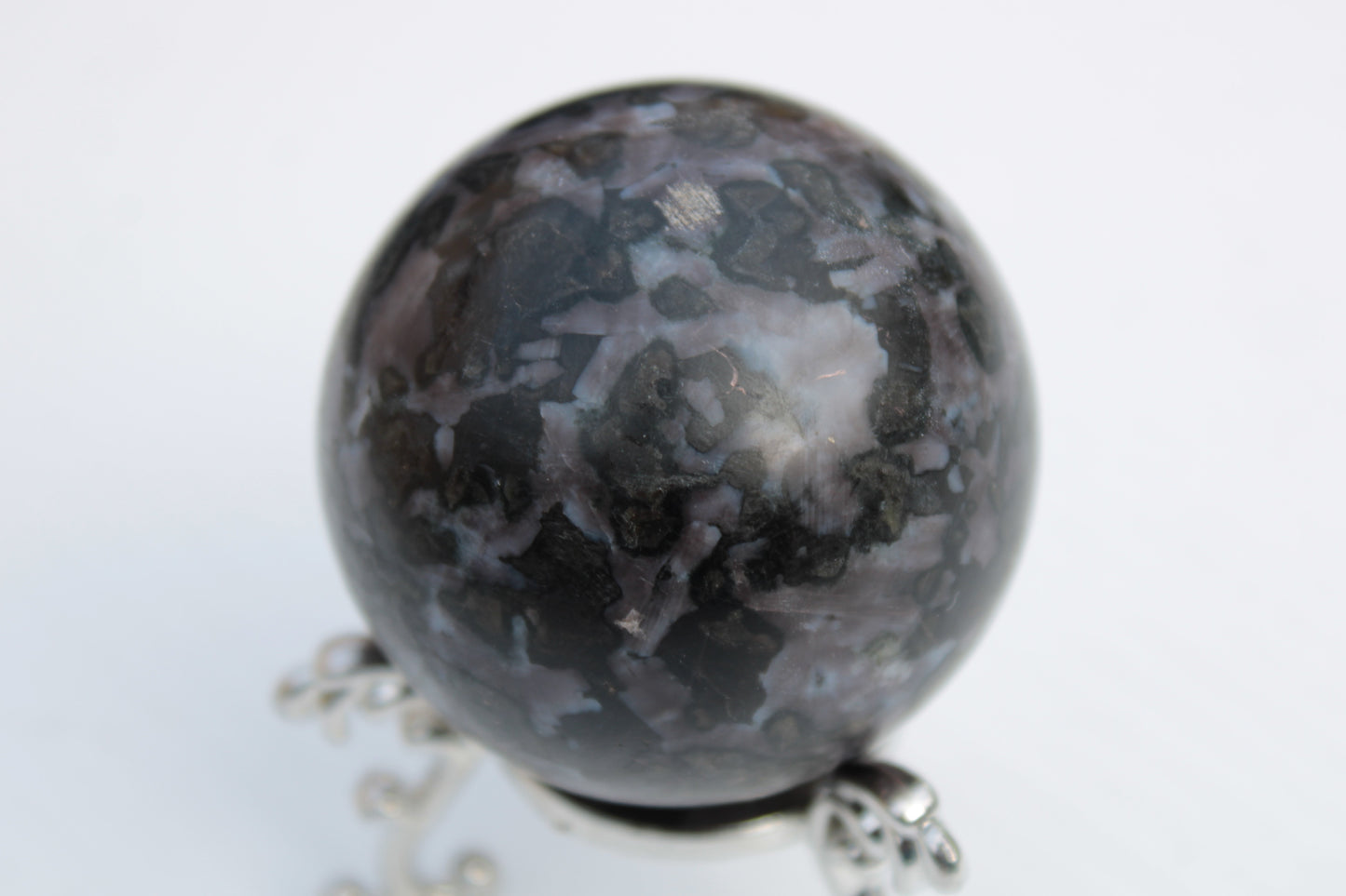 Indigo Gabbro sphere 47mm 184g Rocks and Things