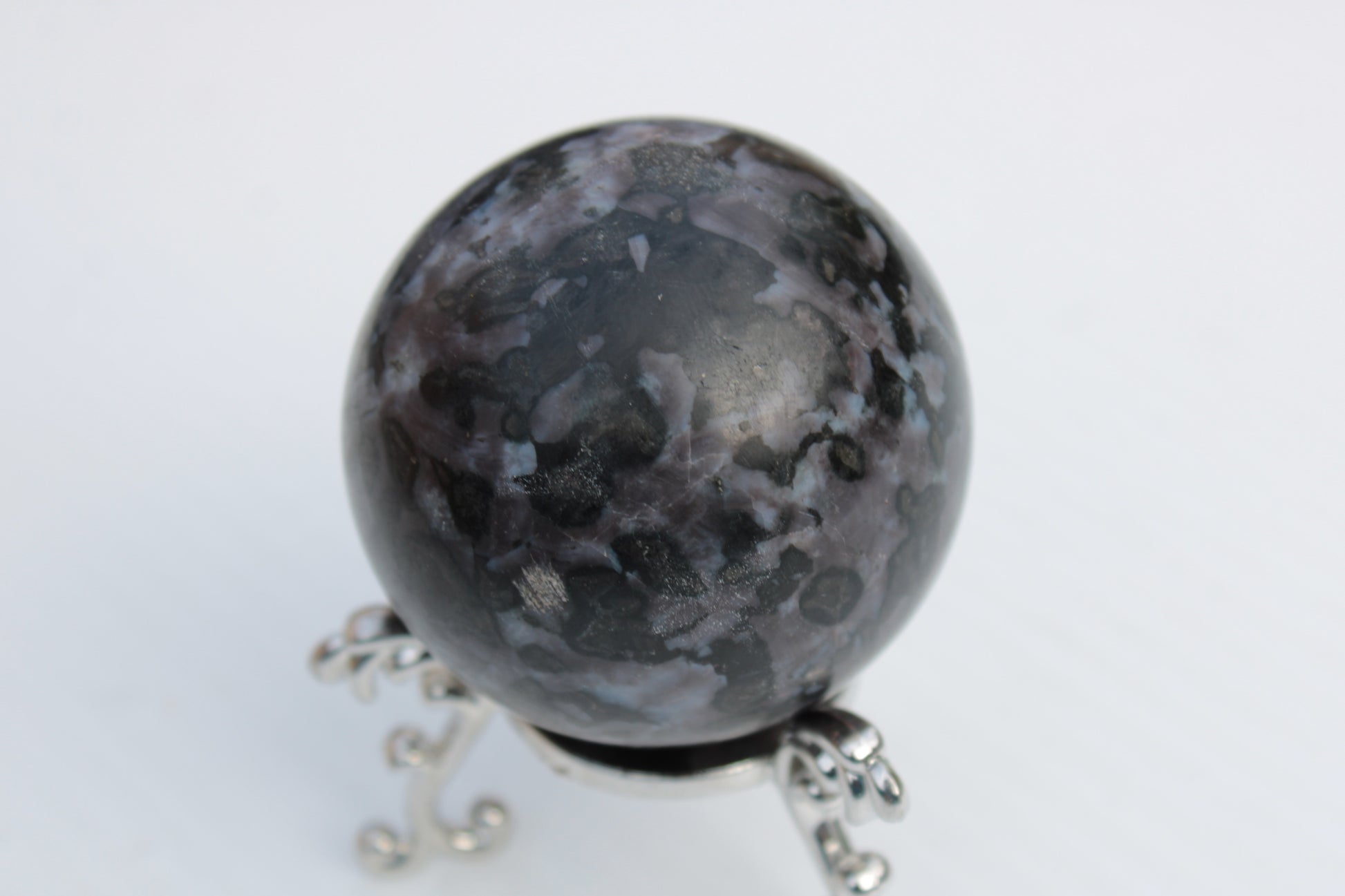 Indigo Gabbro sphere 47mm 184g Rocks and Things