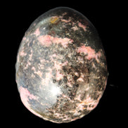 Rhodonite egg 248g in sunlight - Rocks and Things Store