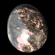 Rhodonite egg 248g in sunlight - Rocks and Things Store