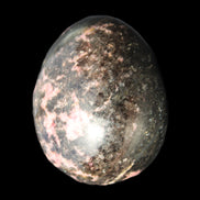 Rhodonite egg 248g in sunlight - Rocks and Things Store