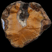 Warring States Orange Agate geode from China 324g Rocks and Things