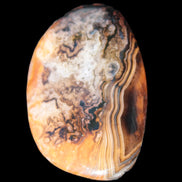 Sardonyx agate palm stone 35-45g Rocks and Things