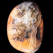 Sardonyx agate palm stone 35-45g Rocks and Things