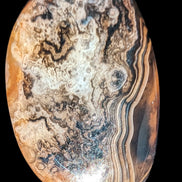 Sardonyx agate palm stone 35-45g Rocks and Things