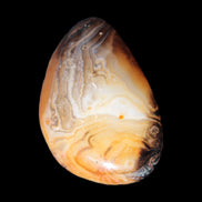 Sardonyx agate palm stone 35-45g Rocks and Things