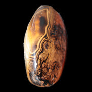 Sardonyx agate palm stone 35-45g Rocks and Things
