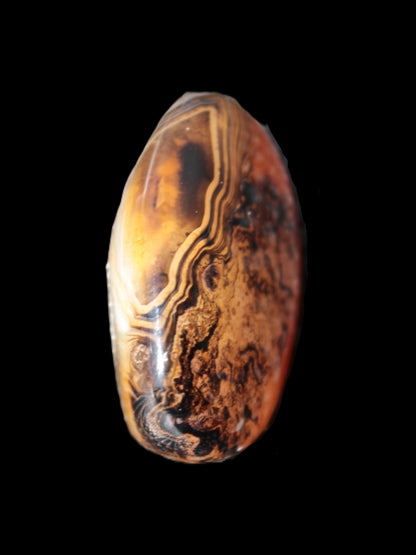 Sardonyx agate palm stone 35-45g Rocks and Things