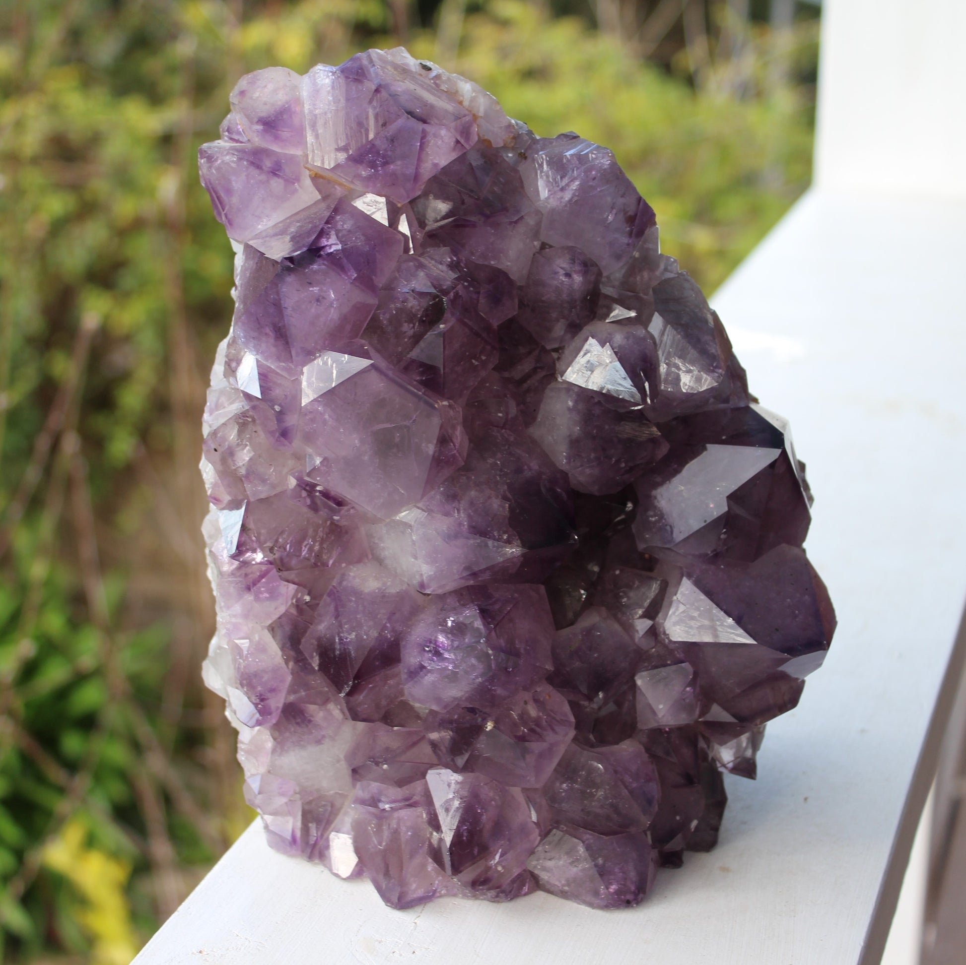 Amethyst large cluster dark from Brazil 7.6kg Rocks and Things