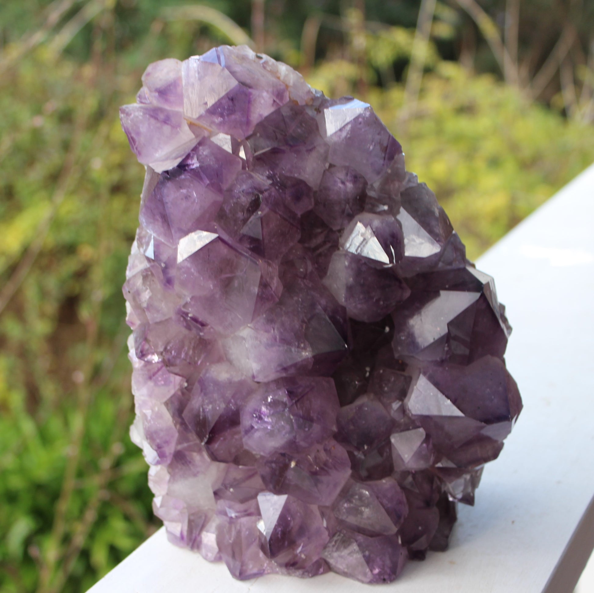 Amethyst large cluster dark from Brazil 7.6kg Rocks and Things