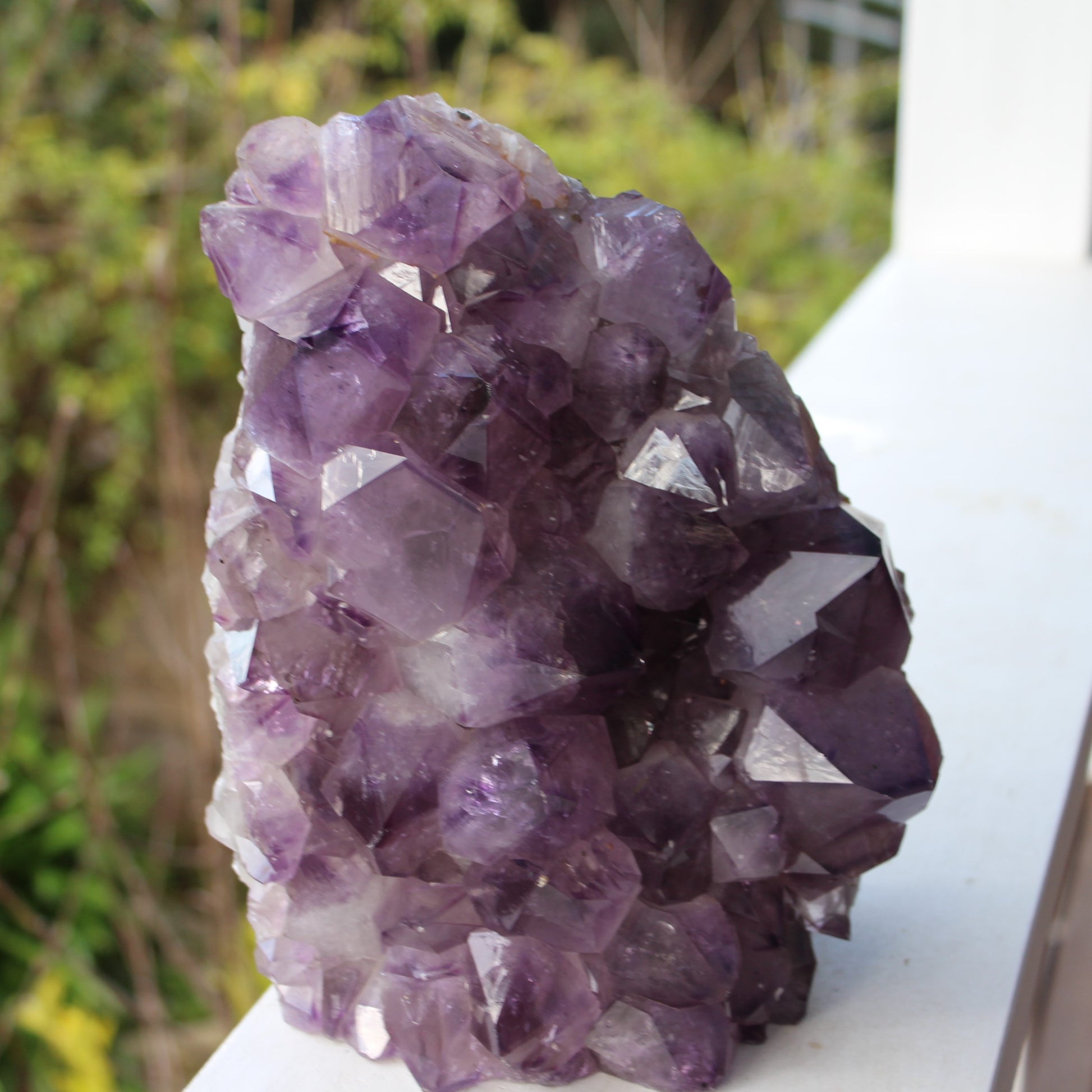 Amethyst large cluster dark from Brazil 7.6kg Rocks and Things