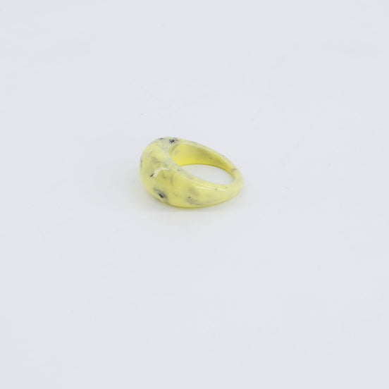 Marble Mari Ring in sunlight - Rocks and Things Store