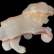 Afghan Jade Onyx hand-carved Lion 503g Rocks and Things