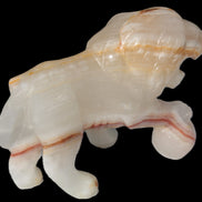 Afghan Jade Onyx hand-carved Lion 503g Rocks and Things