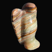 Afghan Jade hand-carved Angel 165g in sunshine - Rocks and Things Store