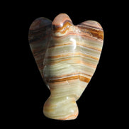 Afghan Jade hand-carved Angel 165g in sunshine - Rocks and Things Store