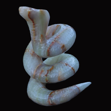 Afghan Jade hand-carved Cobra 1307g Rocks and Things