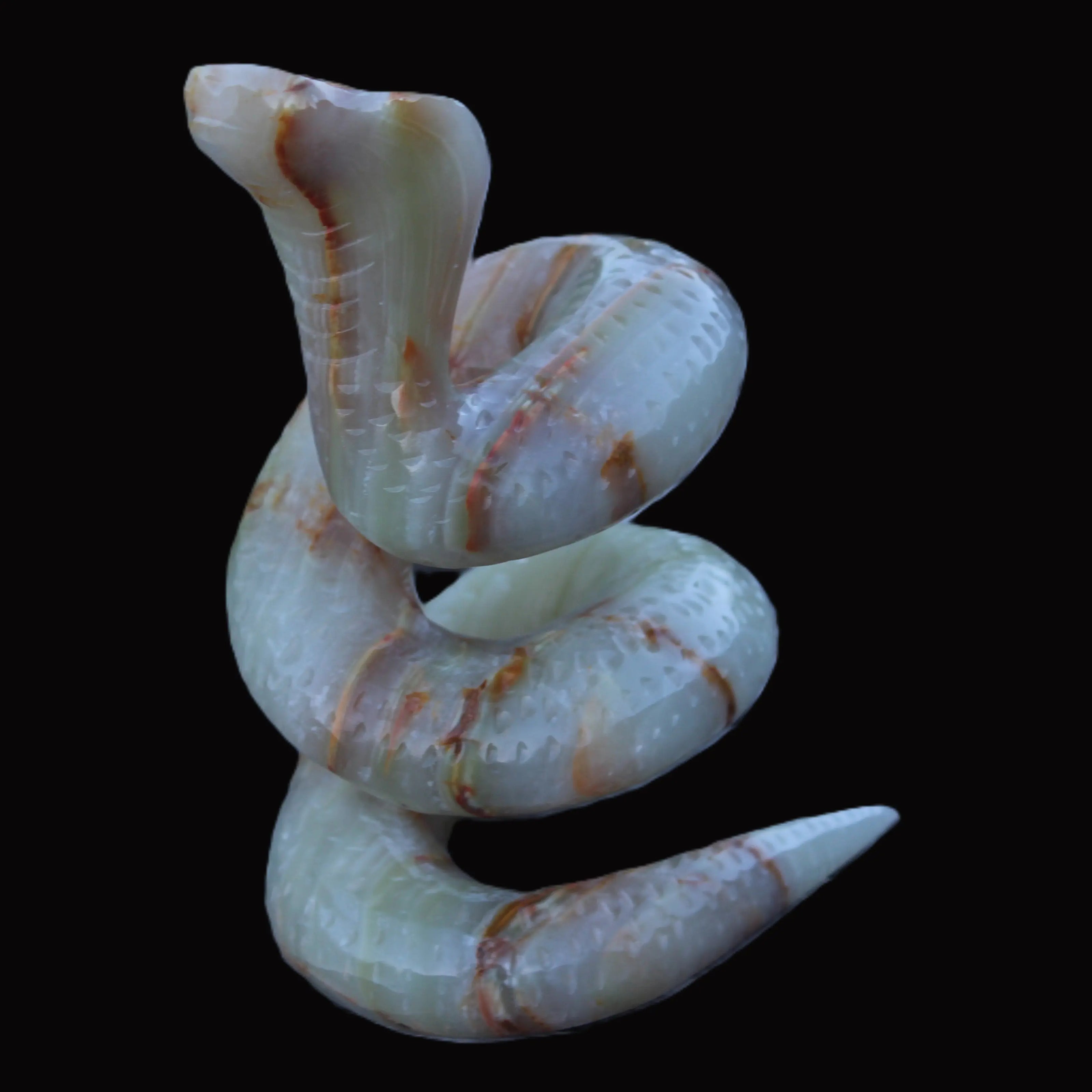 Afghan Jade hand-carved Cobra 1307g Rocks and Things