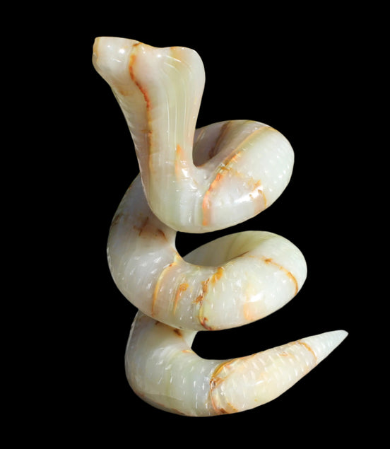 Afghan Jade hand-carved Cobra 1307g - Rocks and Things Store