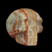 Afghan Jade hand-carved skull 182g in sunshine - Rocks and Things Store