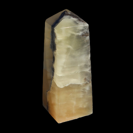 Afghan Jade obelisk 275g in sunshine - Rocks and Things Store