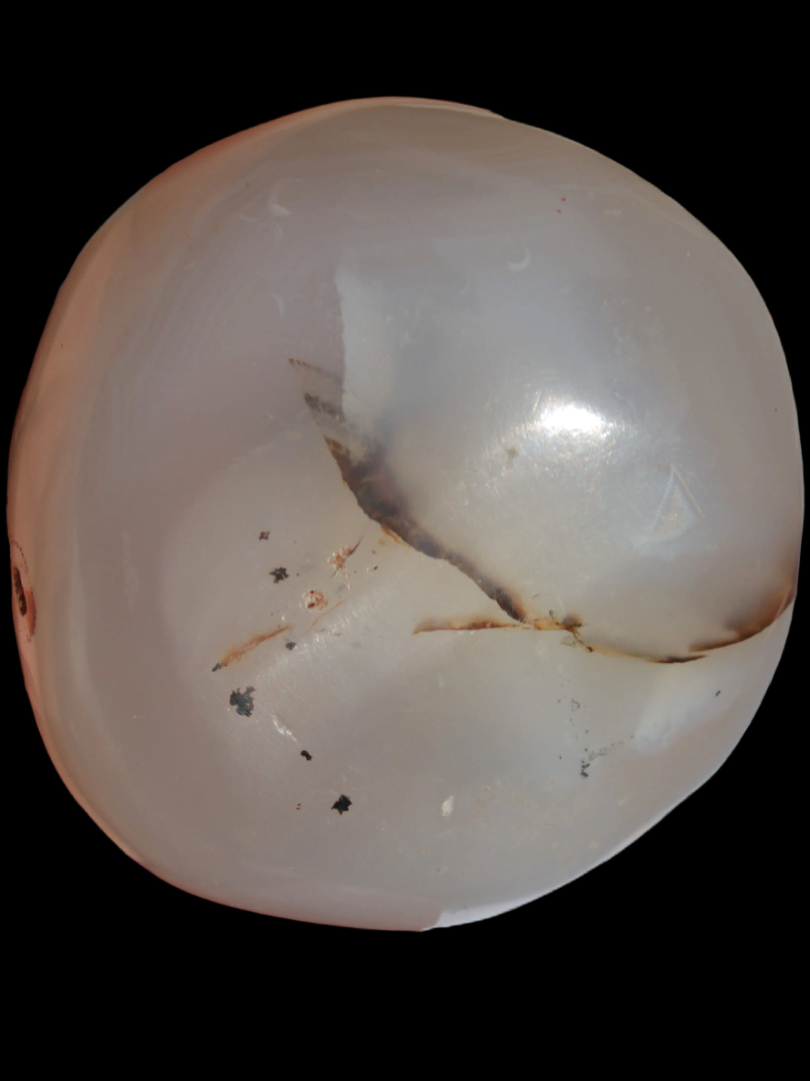 Agate palmstone dendritic 223g - Rocks and Things Store