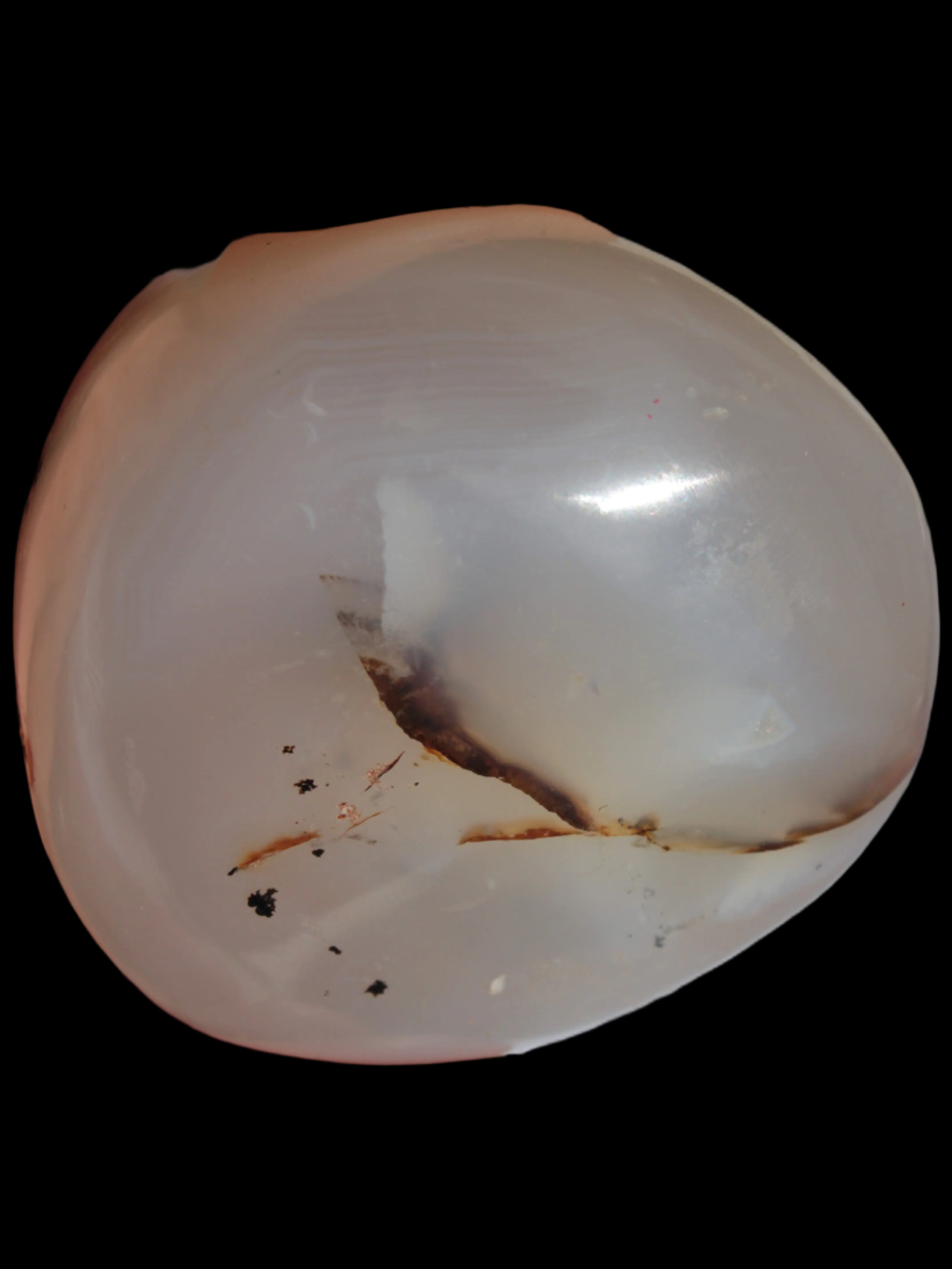 Agate palmstone dendritic 223g - Rocks and Things Store