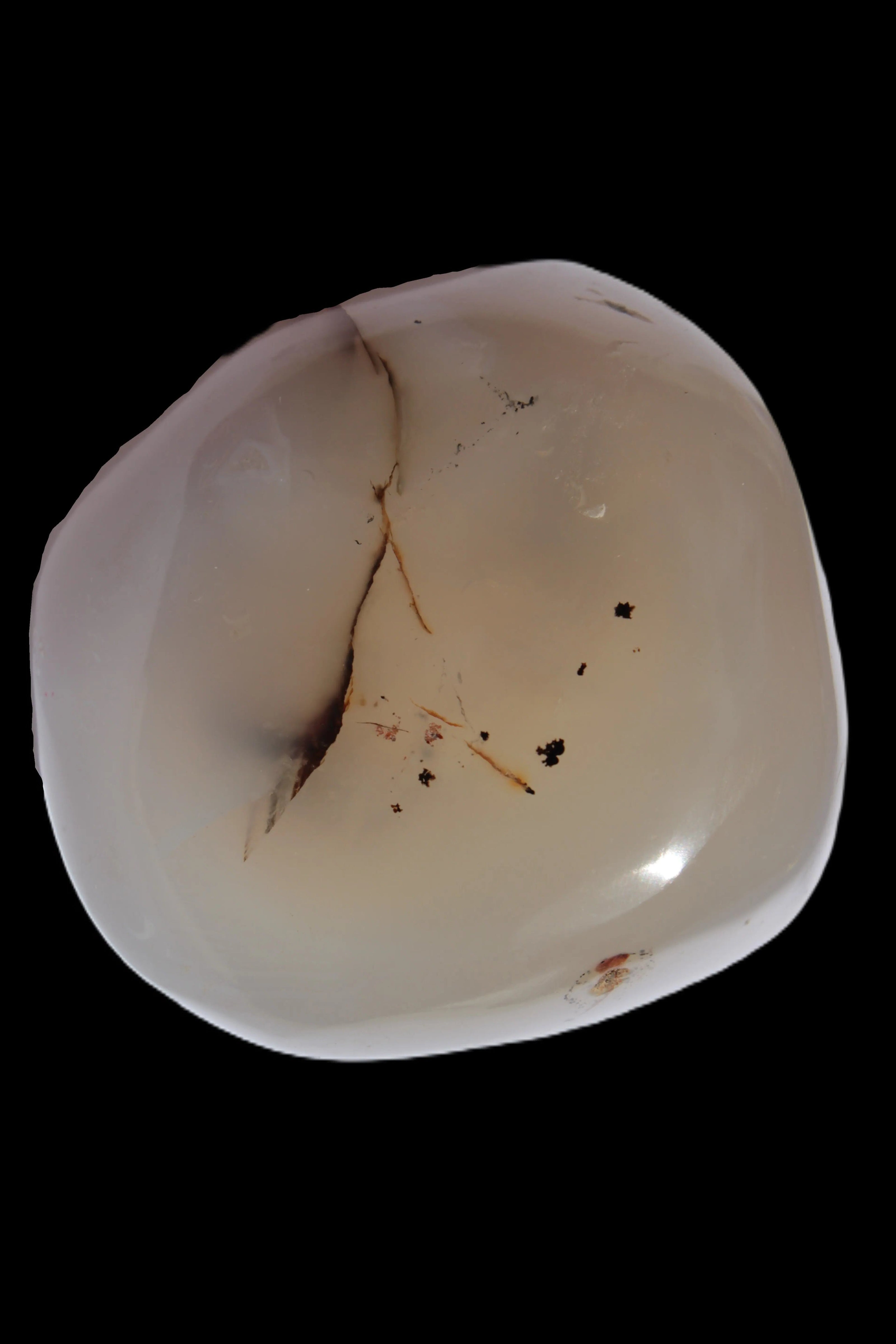 Agate palmstone dendritic 223g - Rocks and Things Store