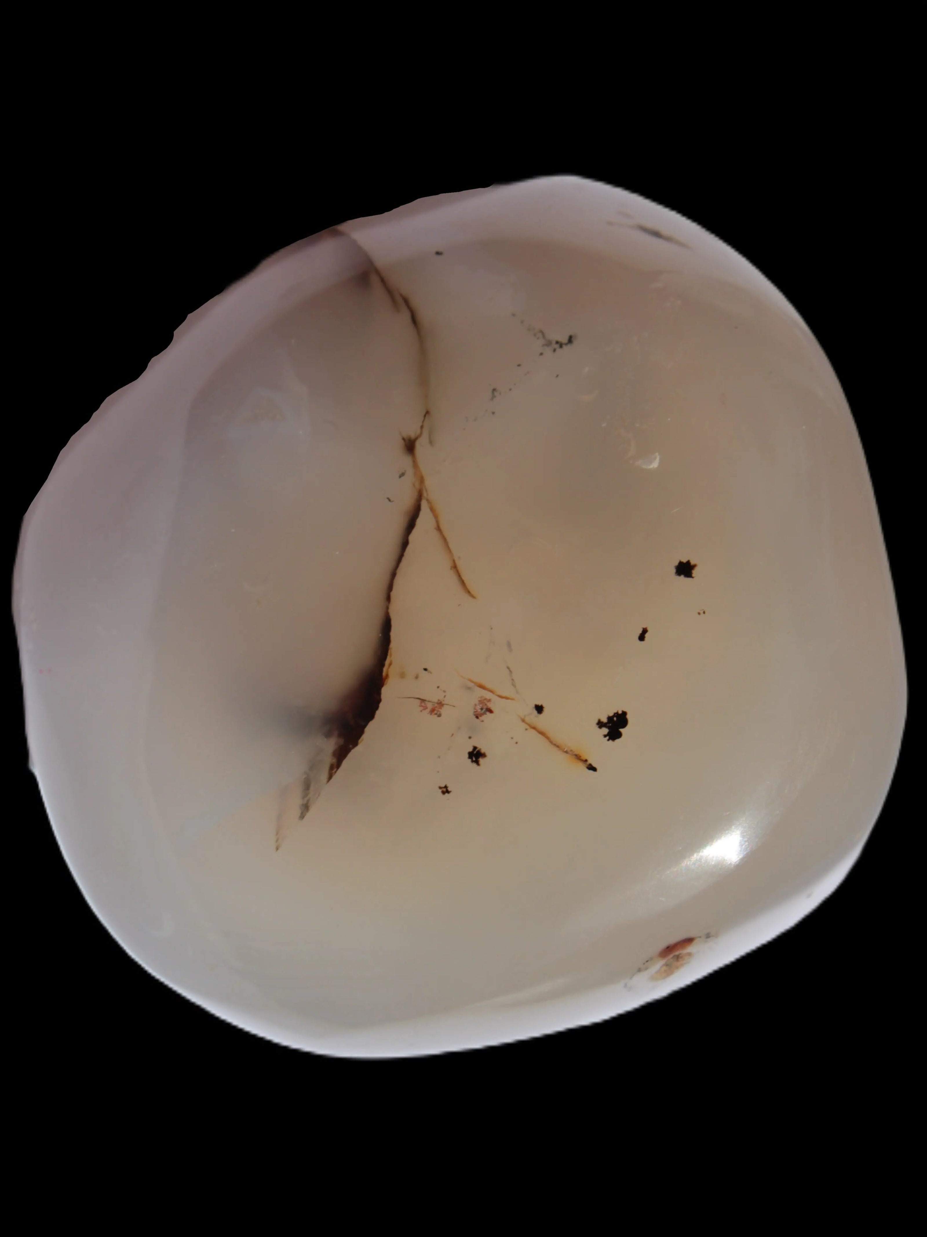 Agate palmstone dendritic 223g - Rocks and Things Store