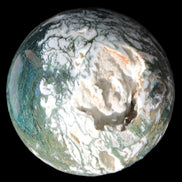 Amazing Ocean Moss Agate sphere with geode cave 4500g Rocks and Things