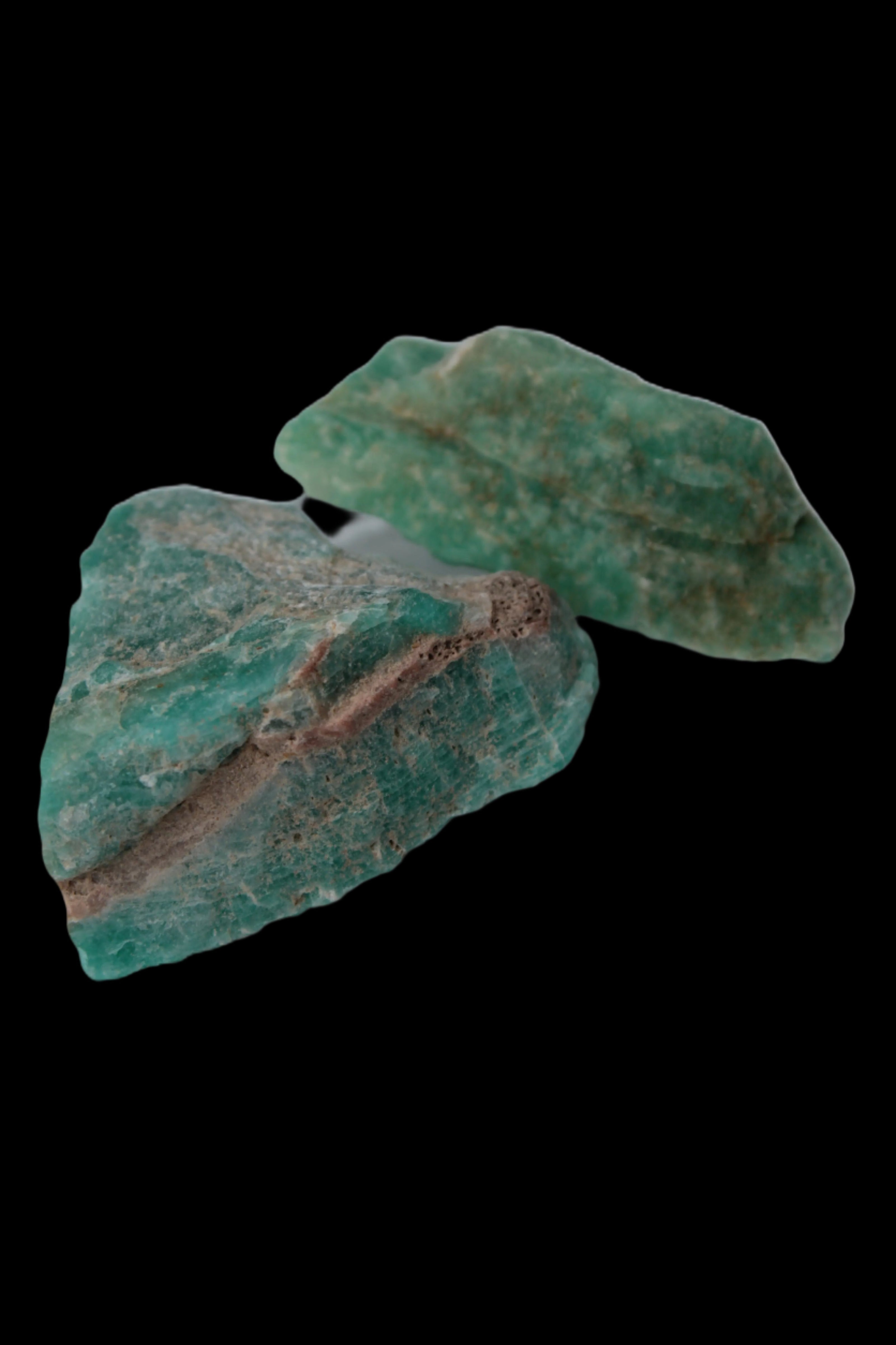 Amazonite Aqua Blue 1-2 stones from Peru 18-22g - Rocks and Things Store