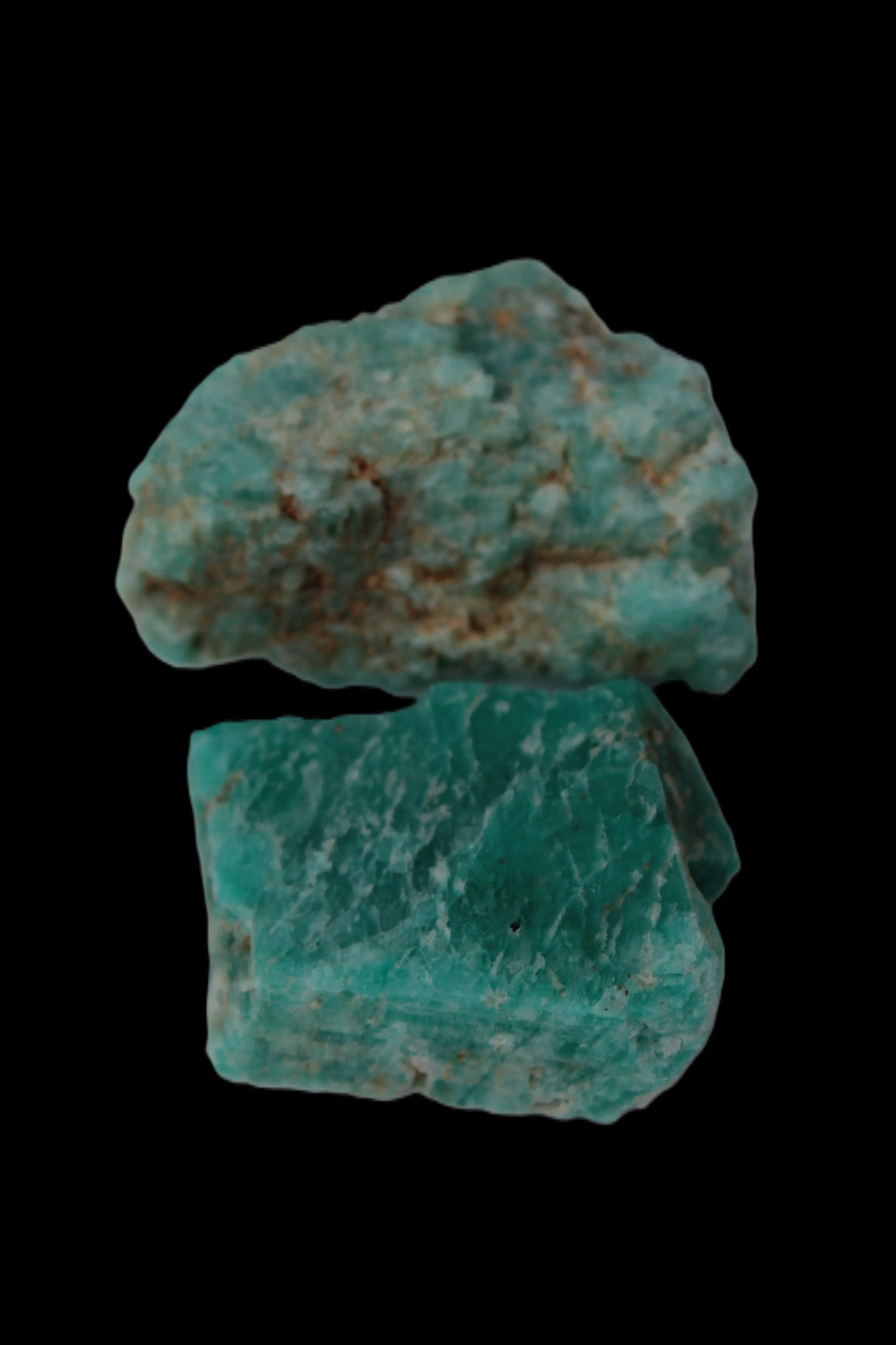 Amazonite Aqua Blue 1-2 stones from Peru 18-22g - Rocks and Things Store