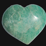 Amazonite heart from Madagascar 154g Rocks and Things