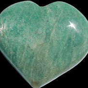 Amazonite heart from Madagascar 154g Rocks and Things