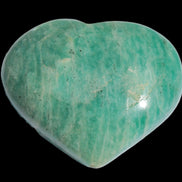 Amazonite heart from Madagascar 154g Rocks and Things