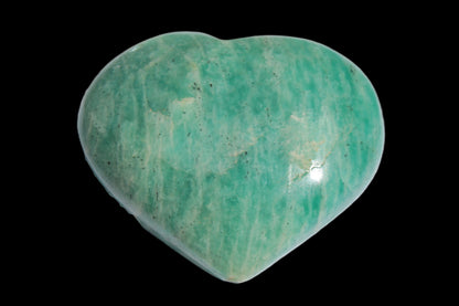 Amazonite heart from Madagascar 154g Rocks and Things